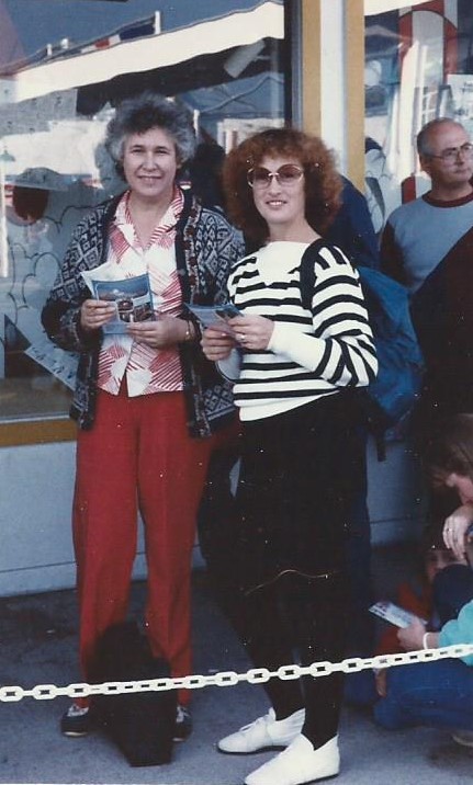 1986 Peggy and I at Expo