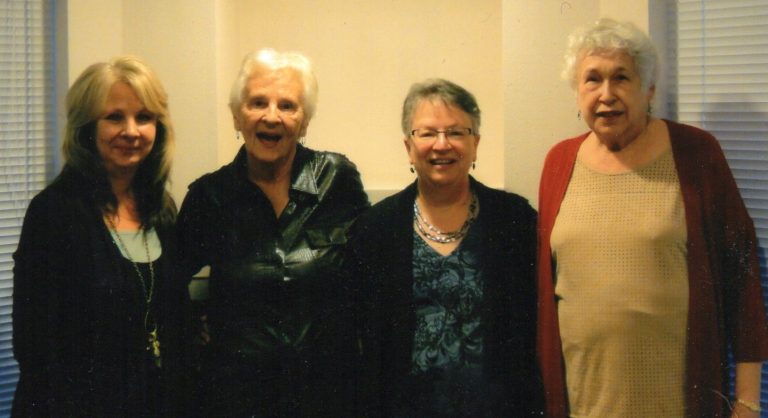 Peggy, Cheryl, Sandy & Louise at