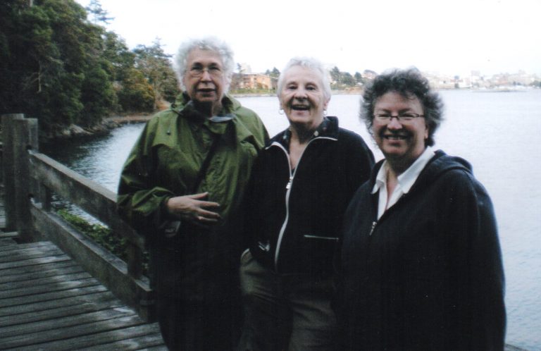 Peggy, Sandy and Louise, Esquimault 2011